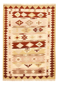 Kelim Teppich - Oriental - 146 x 104 cm - mehrfarbig