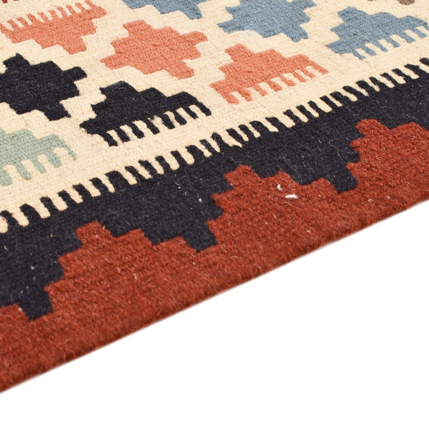 Kelim Teppich - Oriental - 143 x 100 cm - mehrfarbig