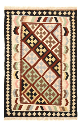 Kelim Teppich - Oriental - 145 x 98 cm - mehrfarbig