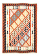 Kelim Fars Teppich 100x141cm