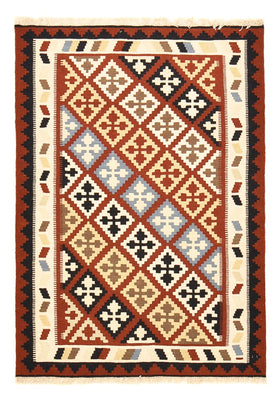 Kelim Teppich - Oriental - 145 x 102 cm - mehrfarbig