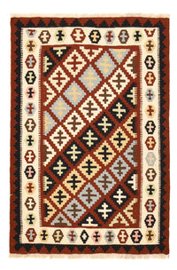 Kelim Teppich - Oriental - 150 x 104 cm - mehrfarbig