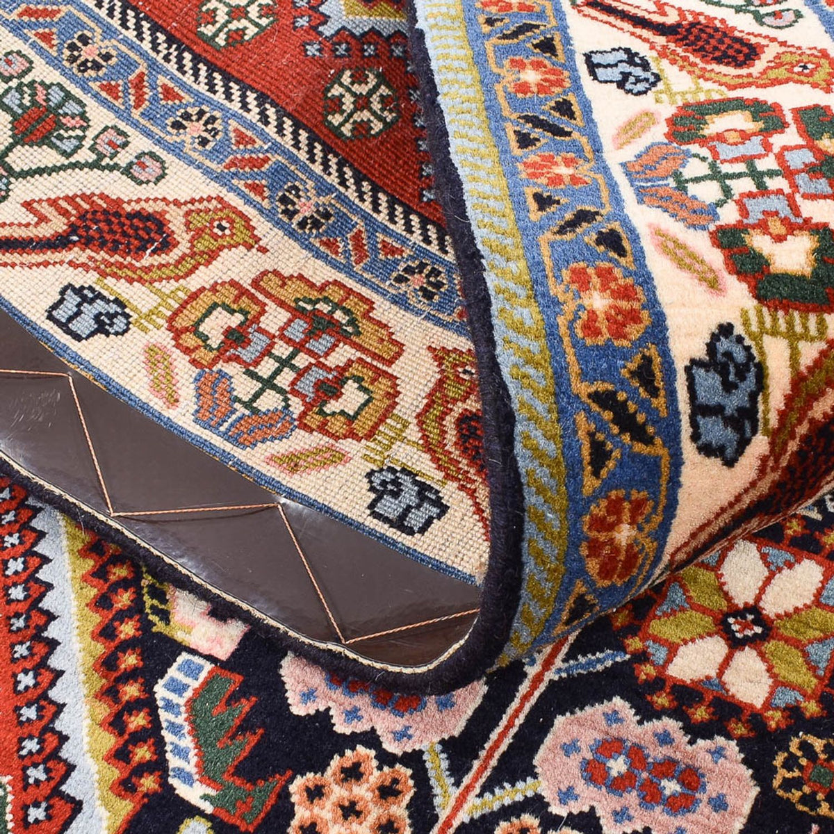 Gabbeh Teppich - Kaschkuli Perser - 163 x 116 cm - mehrfarbig