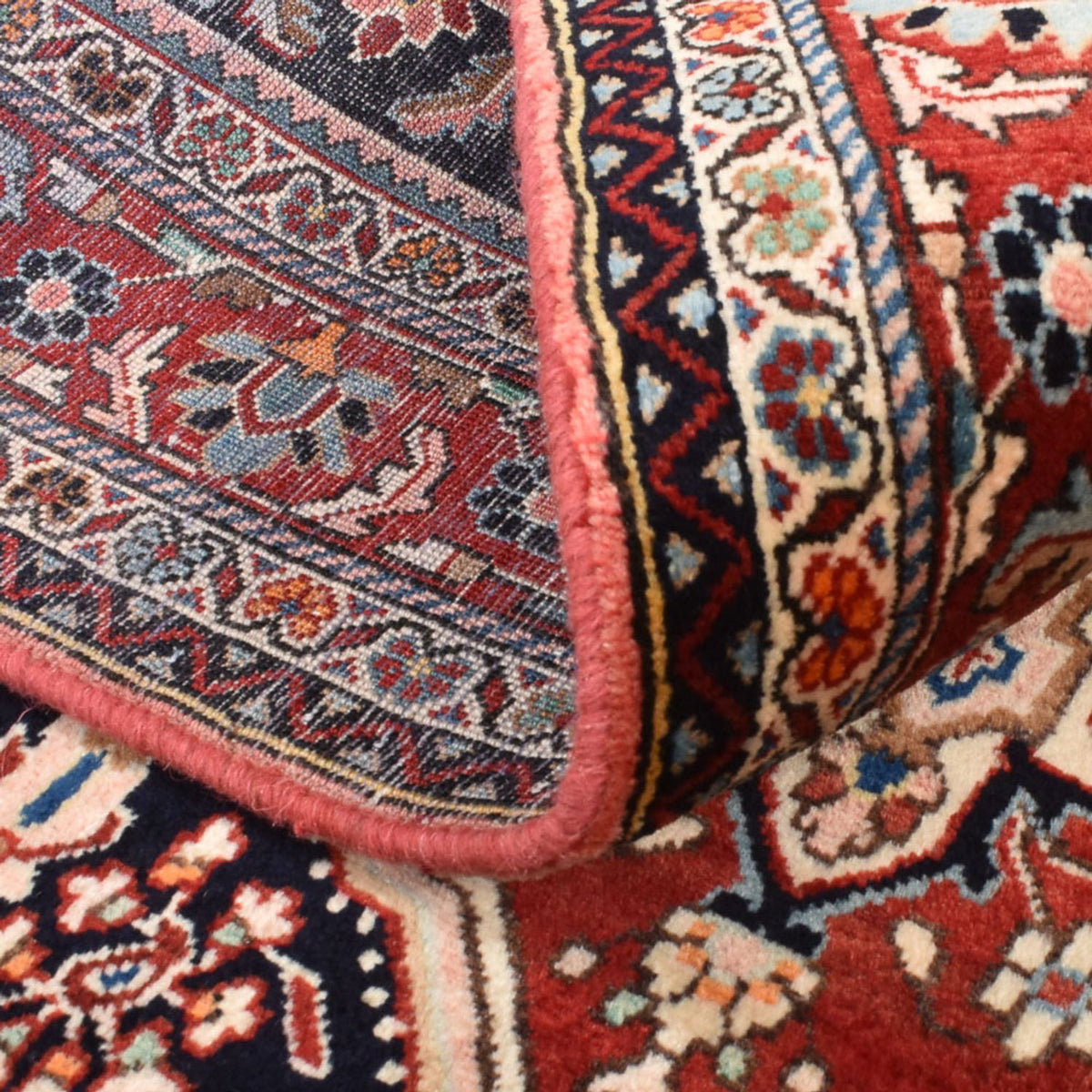 Perserteppich - Nomadic - 217 x 133 cm - mehrfarbig