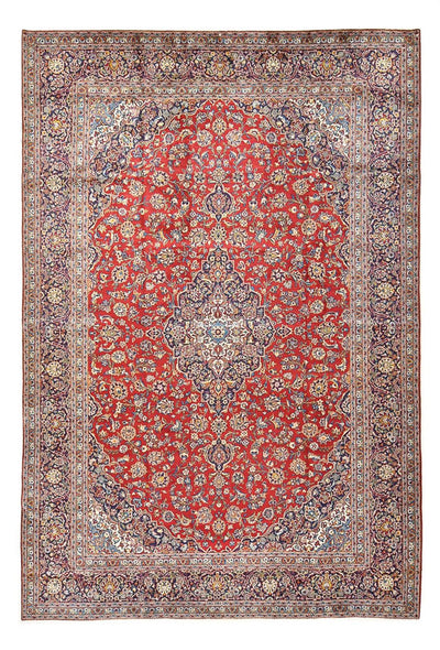 Keshan Teppich 301x455cm - Perserteppich - rot