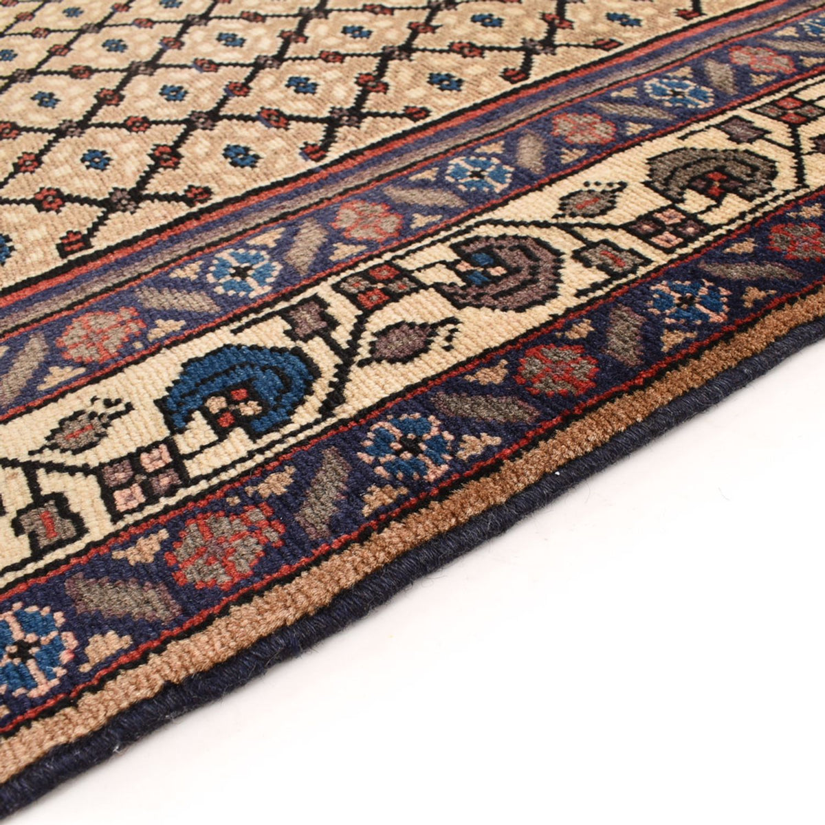 Läufer Perser - Nomadic - 383 x 100 cm - sand