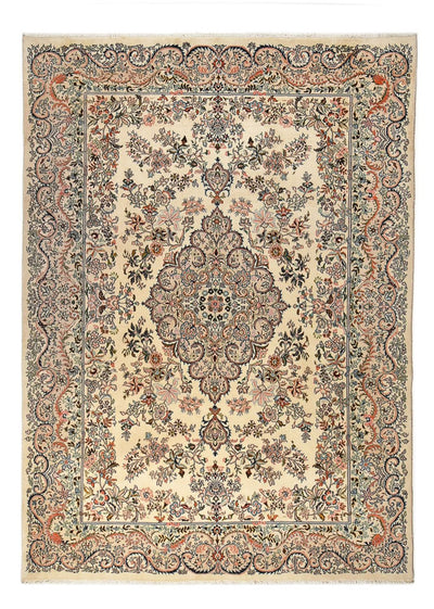 Kaschmar Teppich 240x338cm - Perserteppich - dunkelbeige