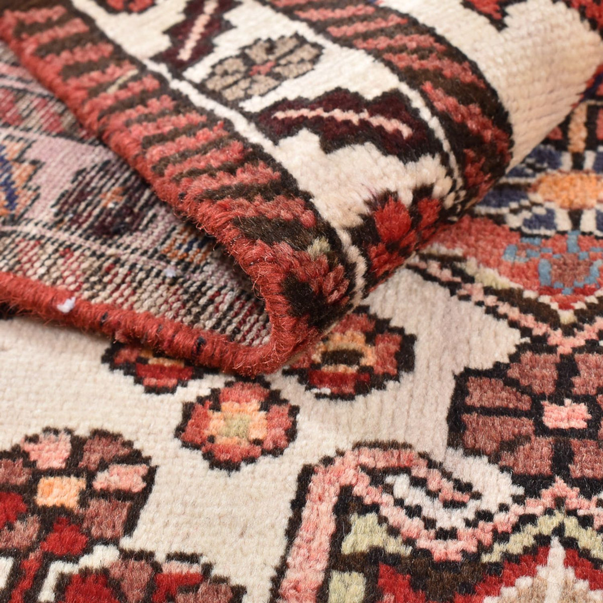 Perserteppich - Nomadic - 154 x 101 cm - rot