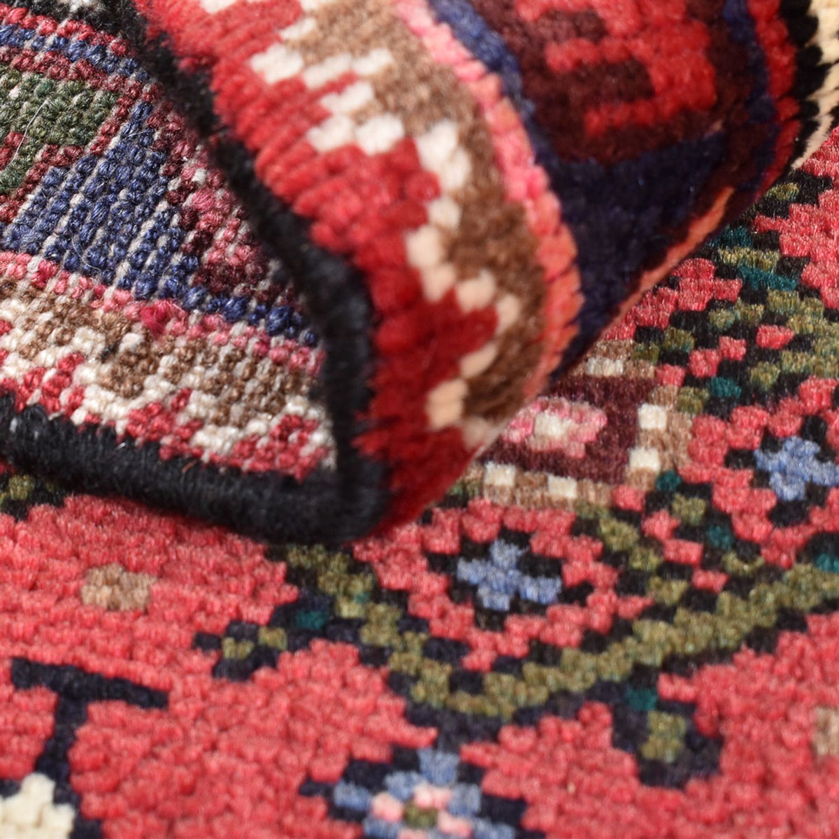 Perserteppich - Nomadic - 151 x 99 cm - rot