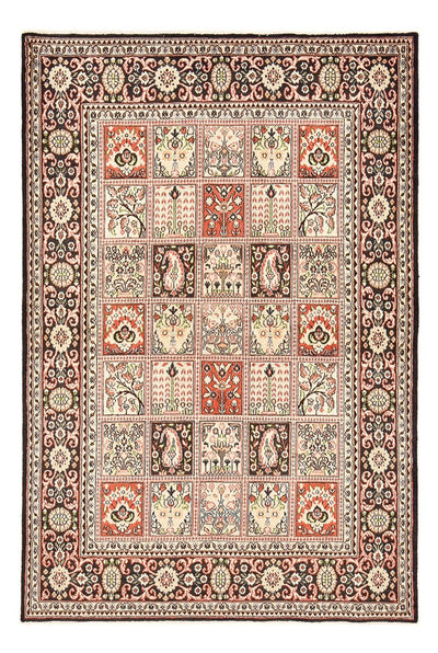 Ghom Teppich 132x195cm - Perserteppich - mehrfarbig