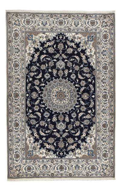 Nain - 12La Teppich 195x300cm - Perserteppich - dunkelblau