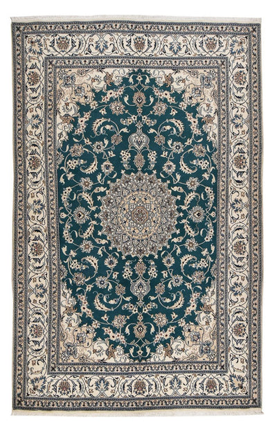 Nain - 12La Teppich 194x305cm - Perserteppich - grün