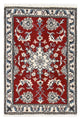 Perserteppich - Nain - 89 x 57 cm - rot