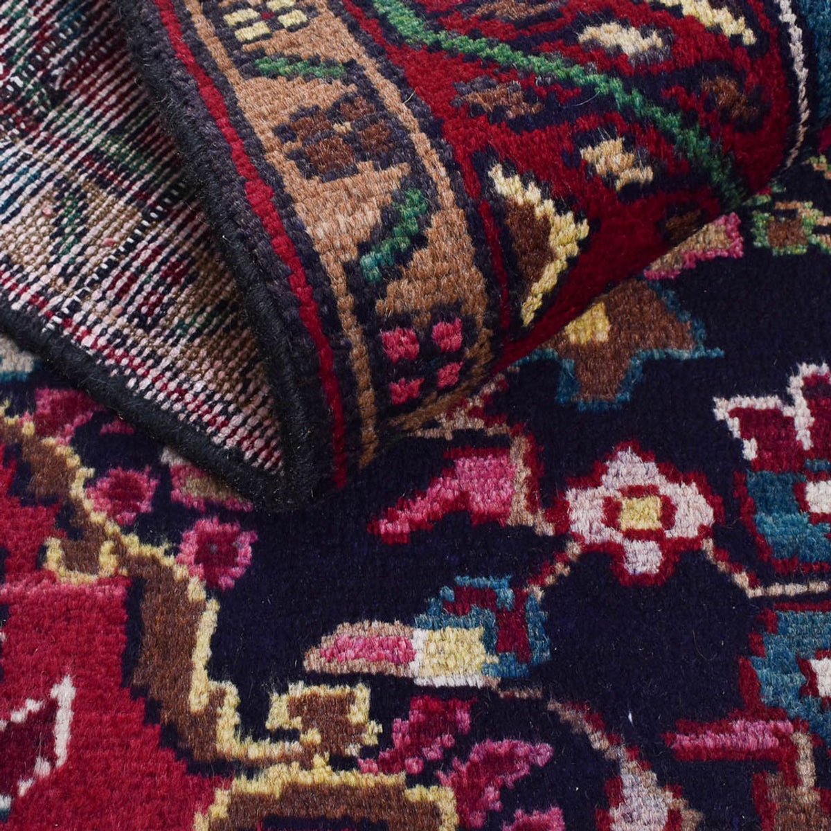 Perserteppich - Nomadic - 180 x 108 cm - dunkelblau