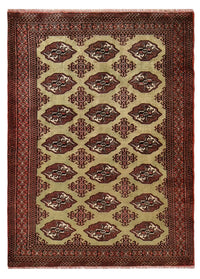 Turkaman Teppich - 178 x 131 cm - mehrfarbig