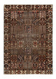 Vintage Teppich - 282 x 198 cm - dunkelbraun