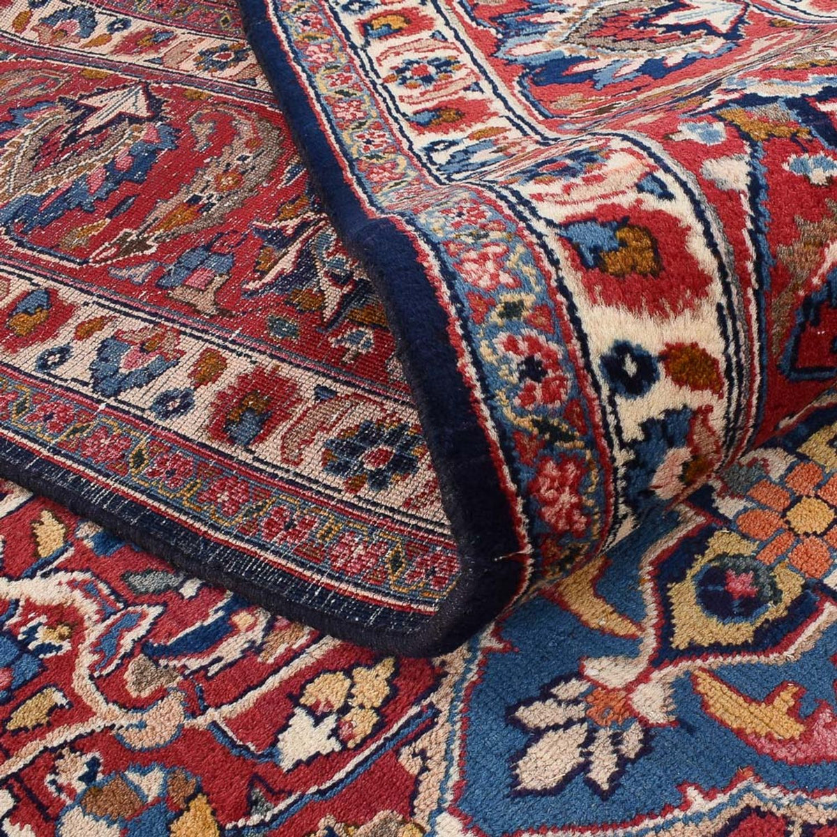 Perserteppich - Classic - 374 x 293 cm - dunkelblau