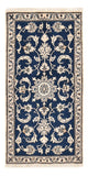 Perserteppich - Nain - 138 x 67 cm - dunkelblau