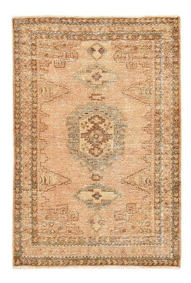 Vintage Teppich - 158 x 107 cm - dunkelbeige