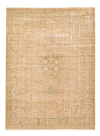Vintage Teppich - 206 x 145 cm - dunkelbeige