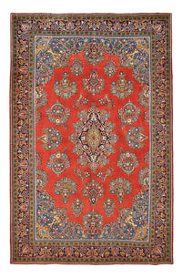 Perserteppich - Royal - 333 x 218 cm - rot