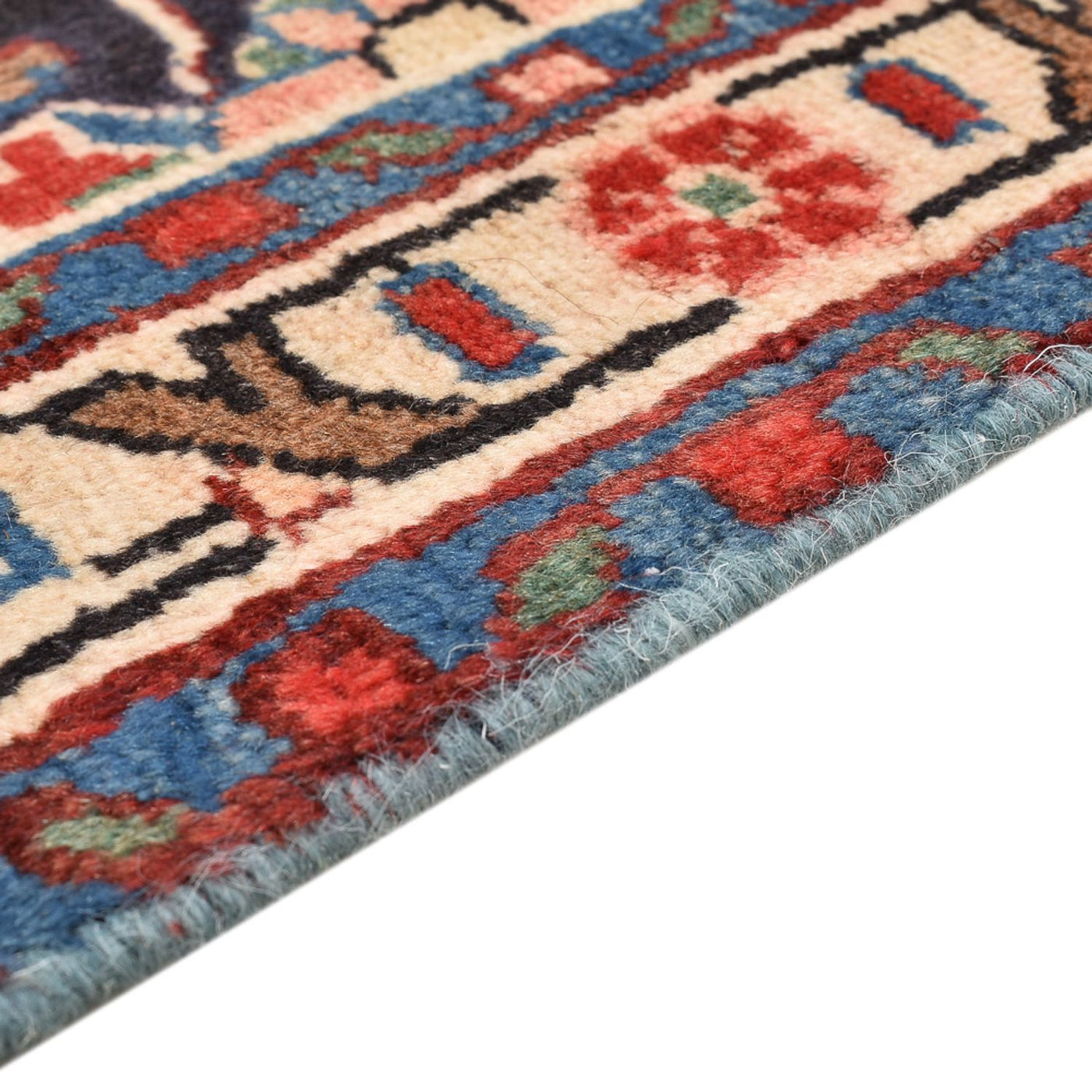 Perserteppich - Nomadic - 96 x 65 cm - dunkelblau