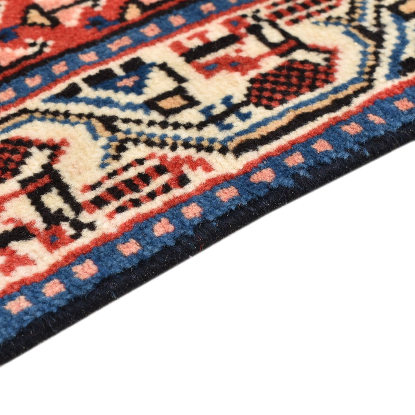 Perserteppich - Nomadic - 70 x 60 cm - rot