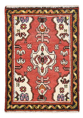 Perserteppich - Nomadic quadratisch  - 65 x 65 cm - rot