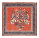 Perserteppich - Nomadic - 54 x 54 cm - rot