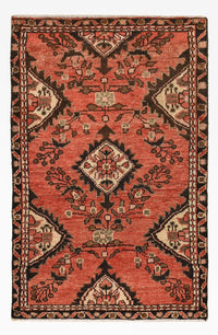 Perserteppich - Nomadic - 95 x 62 cm - rot
