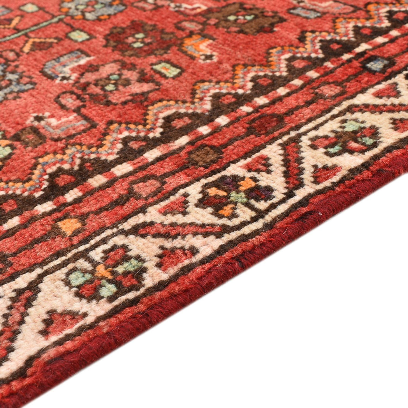 Perserteppich - Nomadic - 110 x 67 cm - hellrot