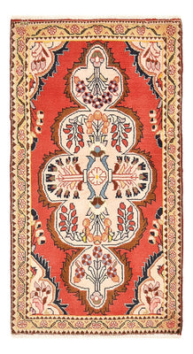 Perserteppich - Nomadic - 131 x 73 cm - rot