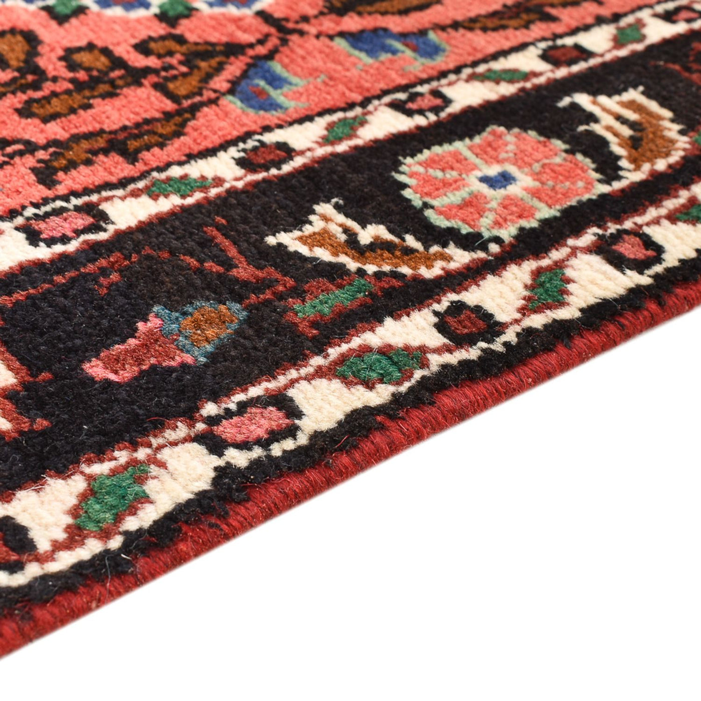 Perserteppich - Nomadic - 139 x 77 cm - hellrot