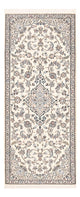 Läufer Perser - Nain - Royal - 220 x 91 cm - creme