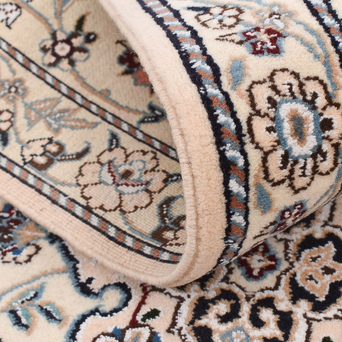 Läufer Perser - Nain - Royal - 229 x 81 cm - creme