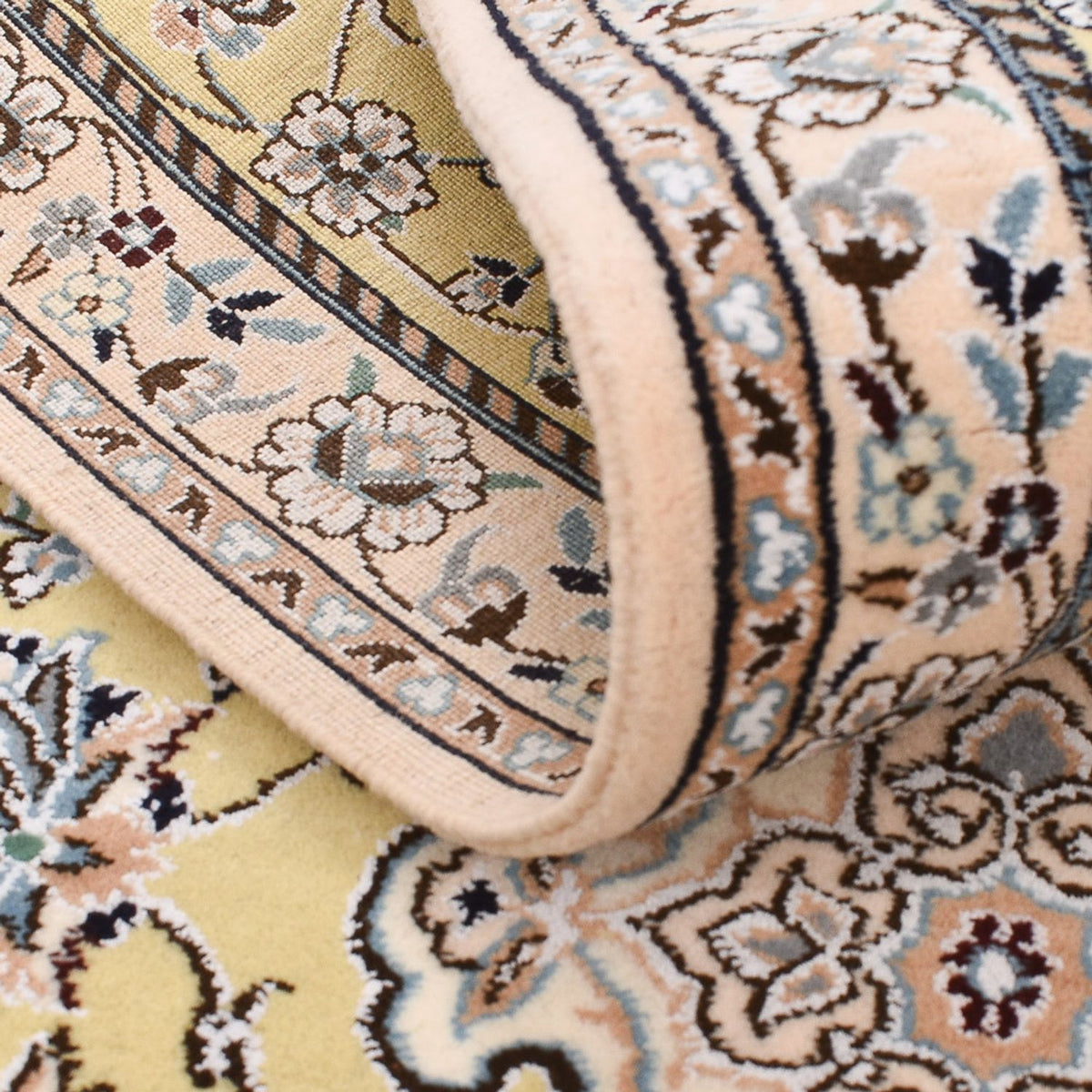 Läufer Perser - Nain - Royal - 263 x 90 cm - beige