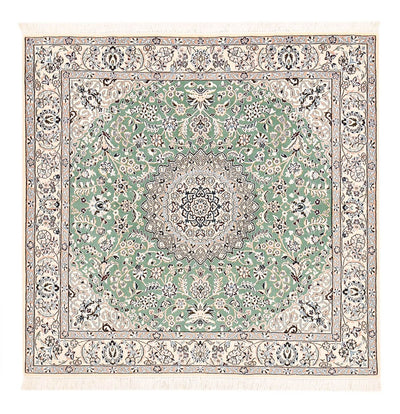 Nain - 9La Teppich 149x152cm - Perserteppich - hellgrün
