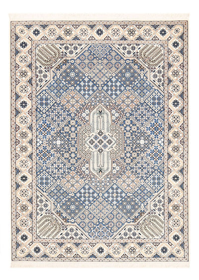 Nain - 9La Teppich 155x219cm - Perserteppich - hellblau