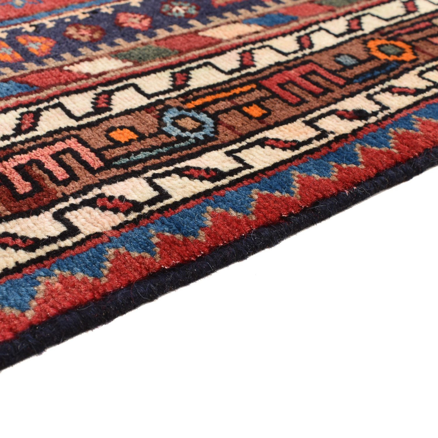 Perserteppich - Nomadic - 145 x 81 cm - mehrfarbig