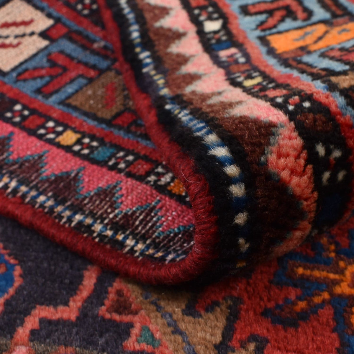 Perserteppich - Nomadic - 143 x 87 cm - rot