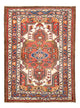 Perserteppich - Nomadic - 126 x 93 cm - mehrfarbig
