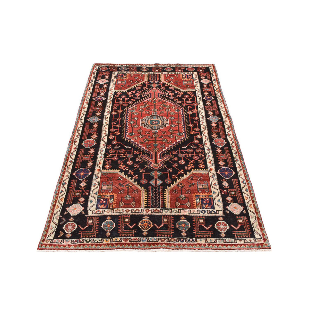 Perserteppich - Nomadic - 215 x 128 cm - mehrfarbig