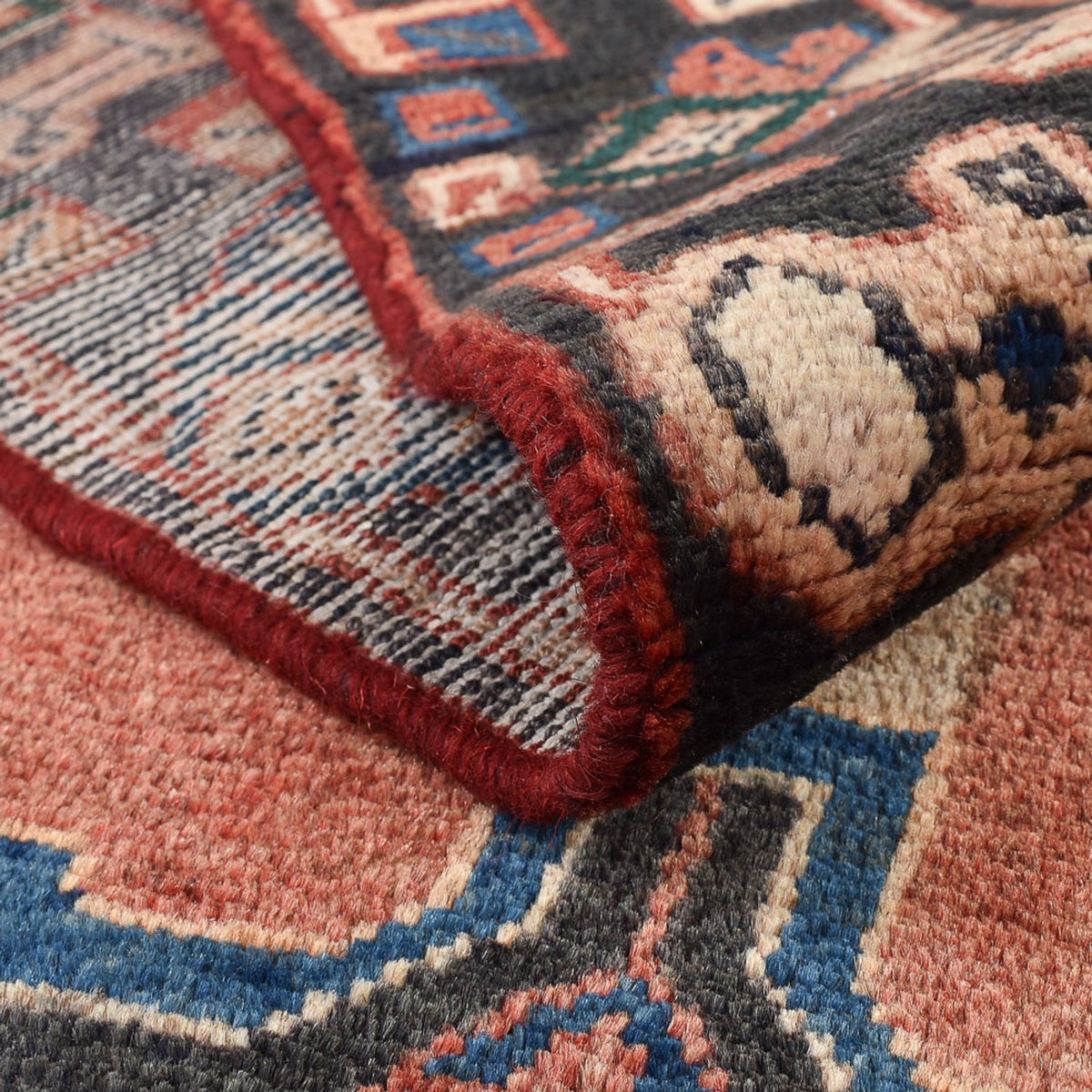 Perserteppich - Nomadic - 208 x 116 cm - mehrfarbig