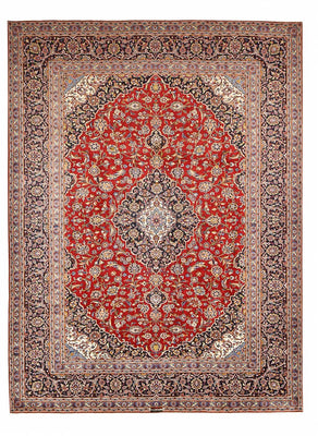 Perserteppich - Keshan - 395 x 296 cm - rot
