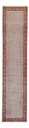 Mir Teppich 67x304cm - Perserteppich - Läufer / Taupe / 67 x 304 cm Läufer