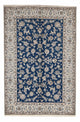Perserteppich - Nain - 300 x 196 cm - petrolblau