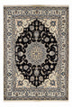 Perserteppich - Nain - 210 x 149 cm - dunkelblau