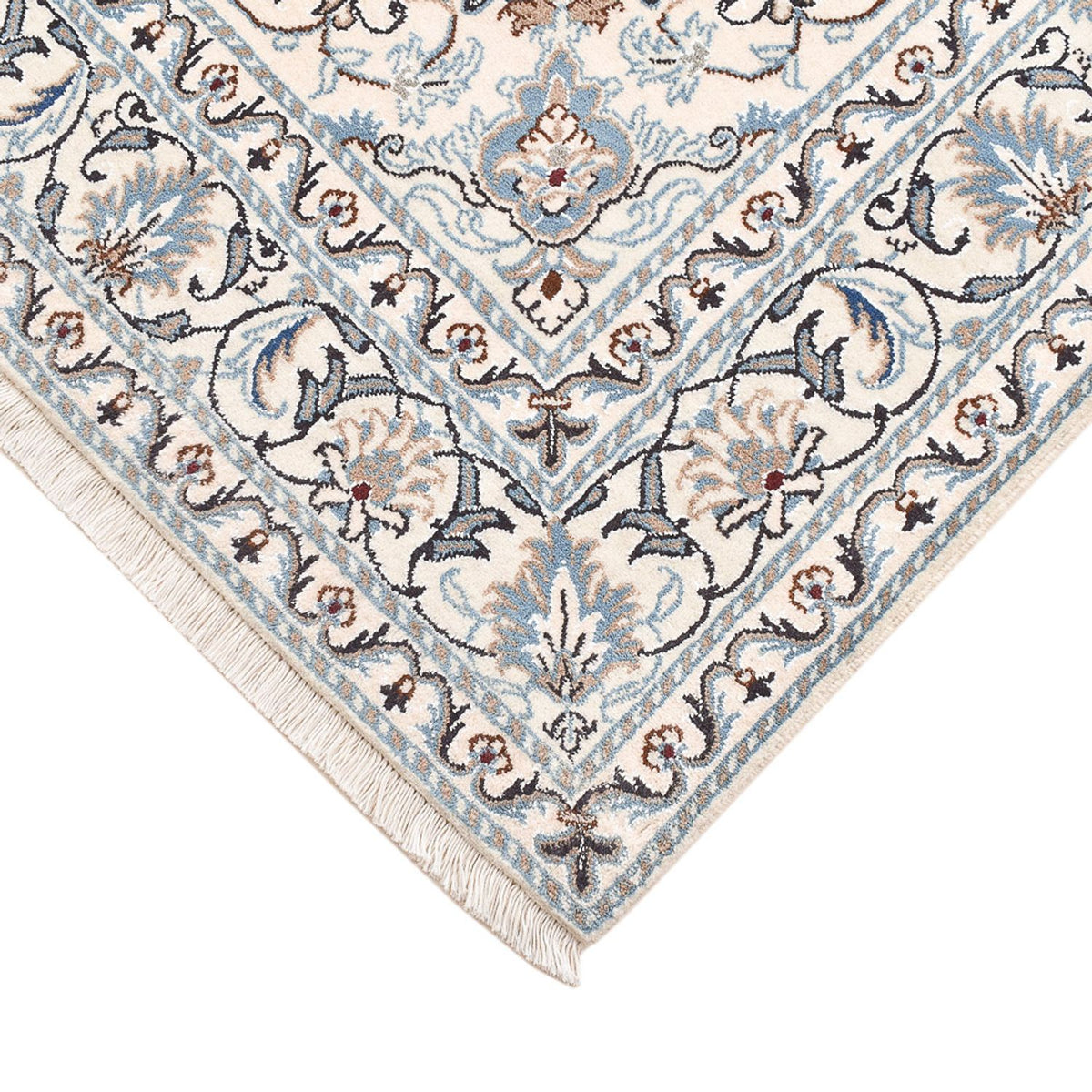 Perserteppich - Nain - 207 x 149 cm - hellbeige