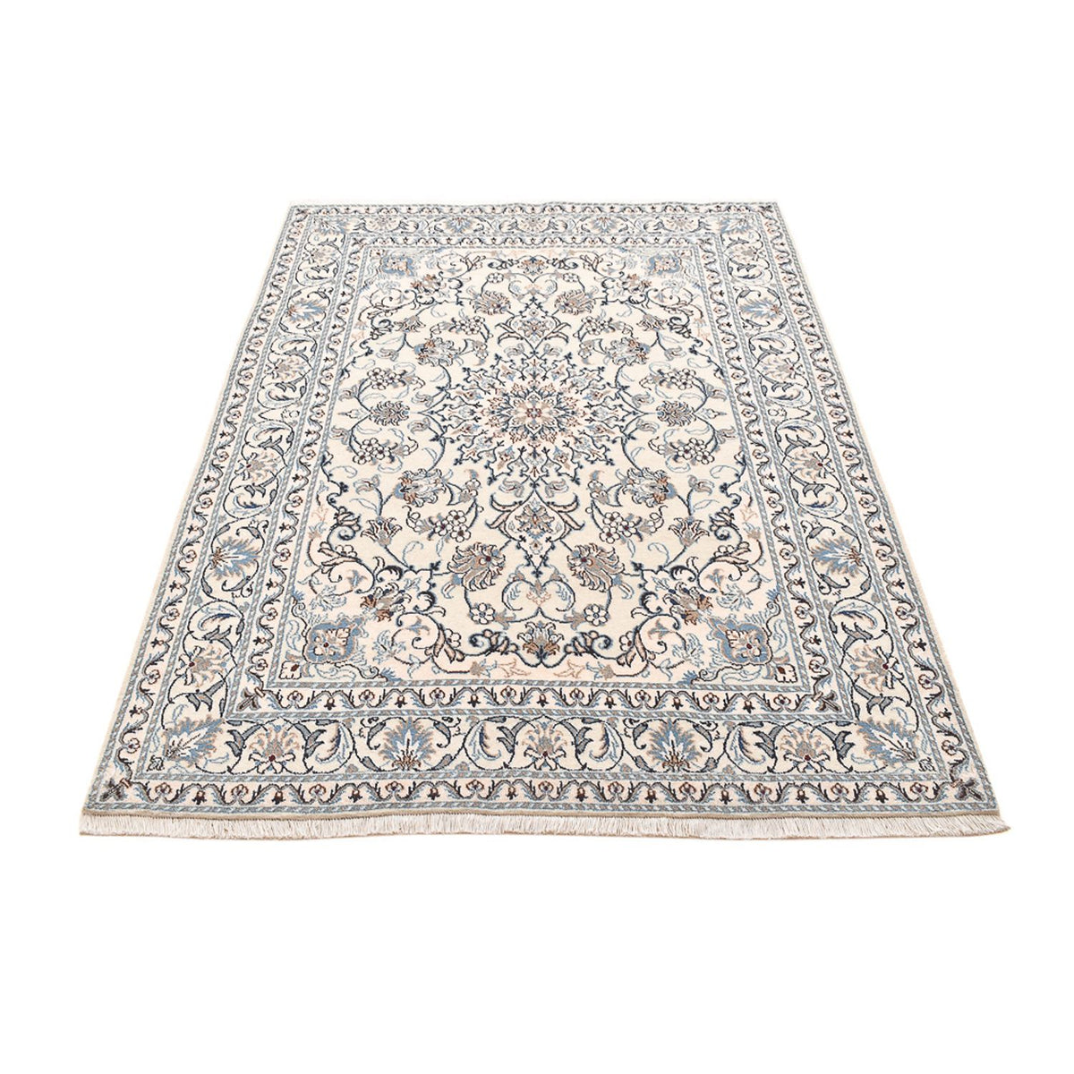 Perserteppich - Nain - 207 x 149 cm - hellbeige