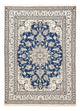 Perserteppich - Nain - 205 x 149 cm - blau